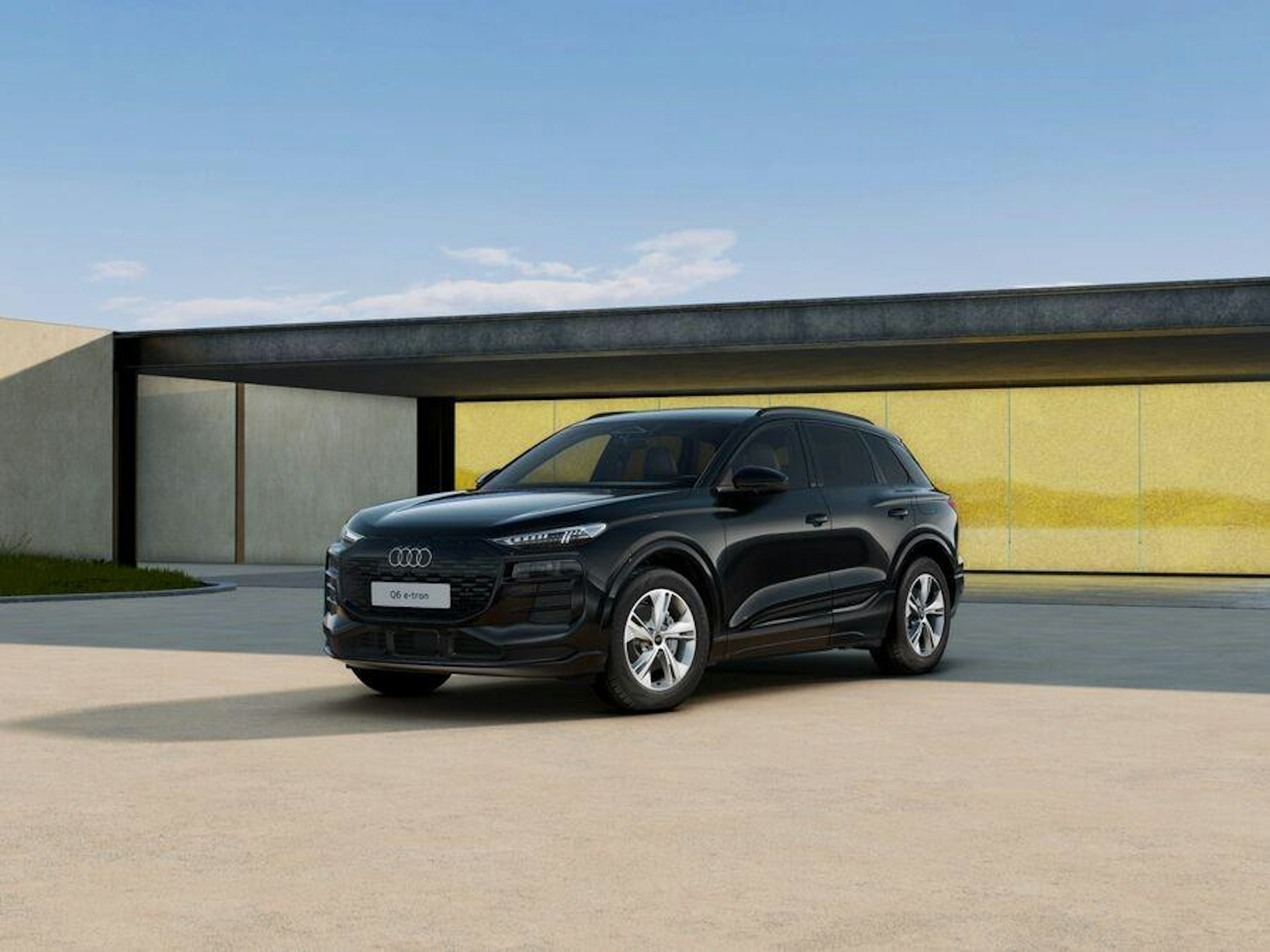 mythos musta Audi Q6 e-tron 2025 kuva 1.