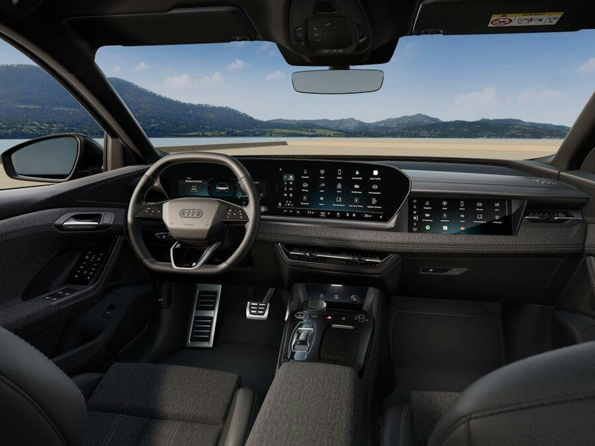 mythos musta Audi Q6 e-tron 2025 kuva 2.