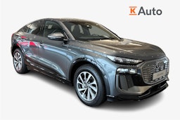 harmaa Audi Q6 e-tron 2025 kuva 1.
