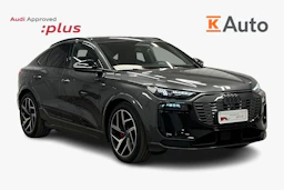 harmaa Audi Q6 e-tron 2025 kuva 1.