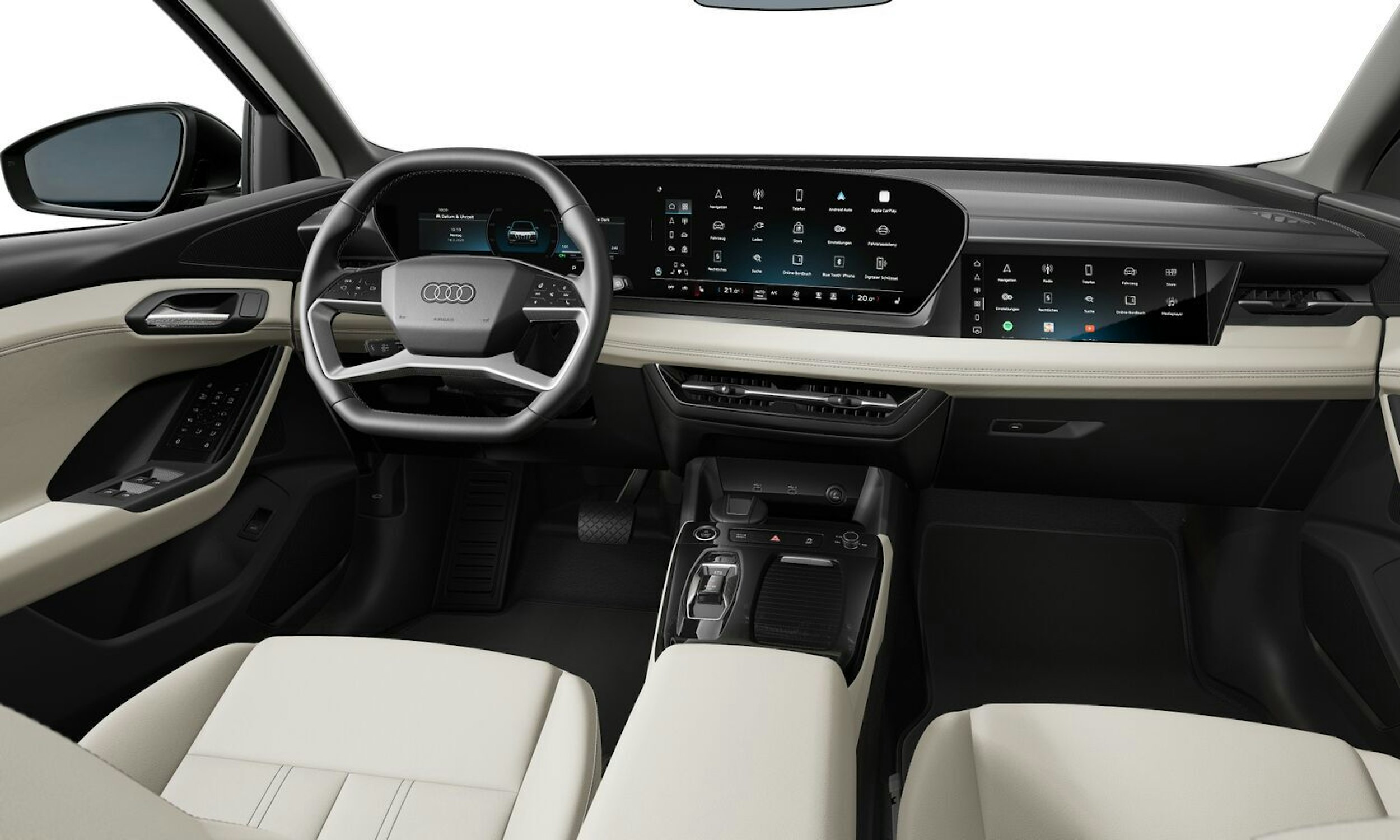 musta Audi Q6 e-tron 2025 kuva 7.
