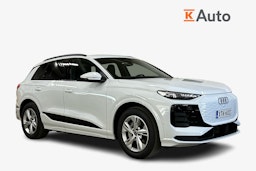 met. valkoinen Audi Q6 e-tron 2025 kuva 1.