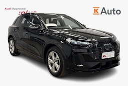 musta Audi Q6 e-tron 2025 kuva 1.