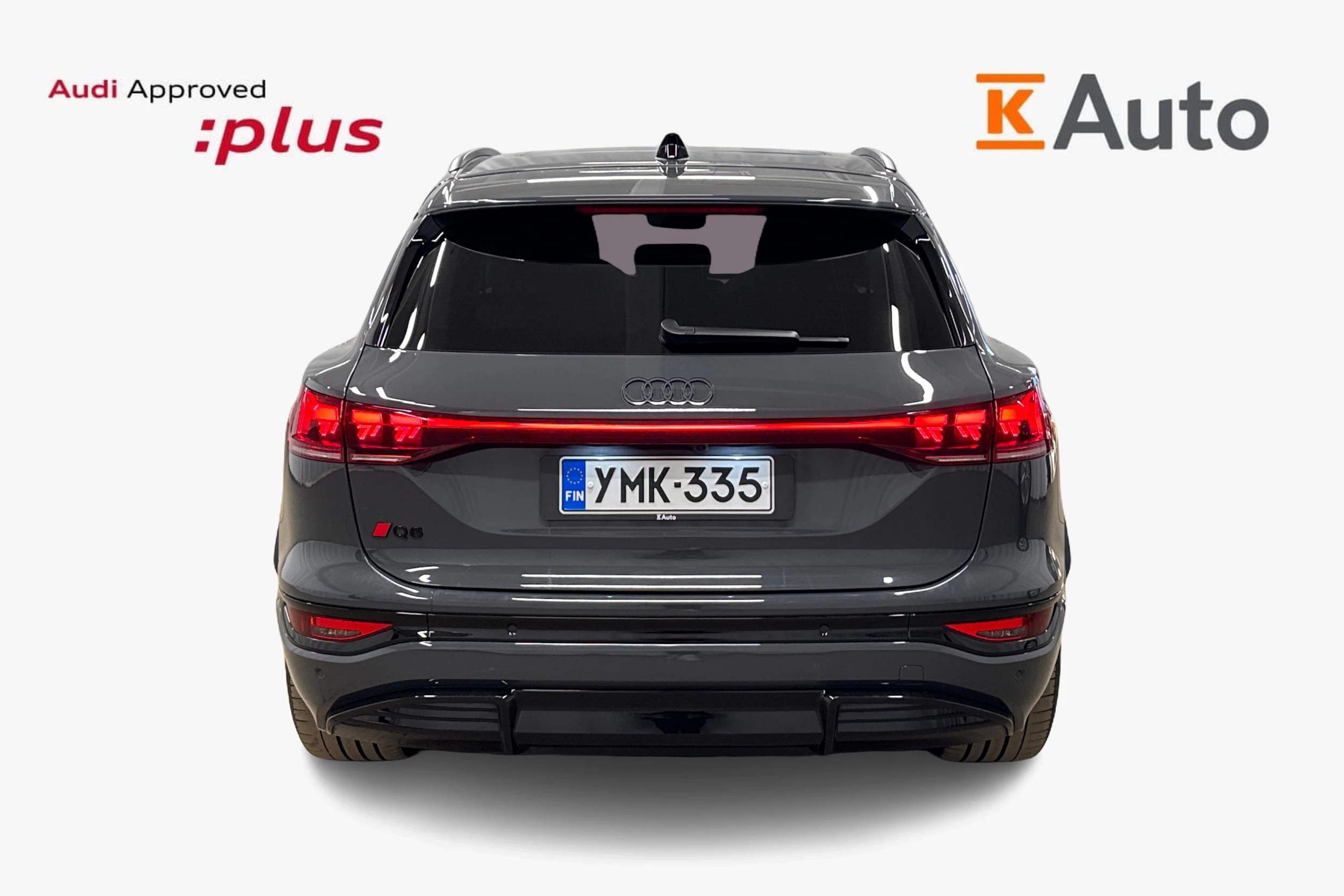 harmaa Audi Q6 e-tron 2025 kuva 3.