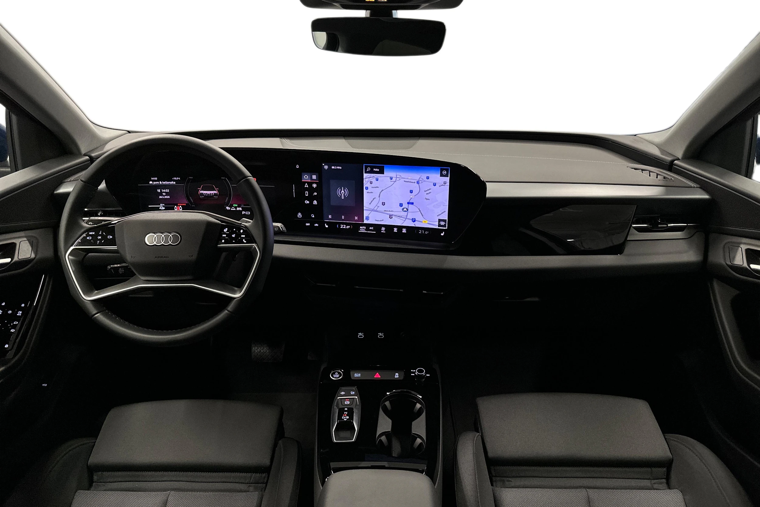 sininen Audi Q6 e-tron 2025 kuva 7.