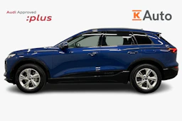 sininen Audi Q6 e-tron 2025 kuva 5.