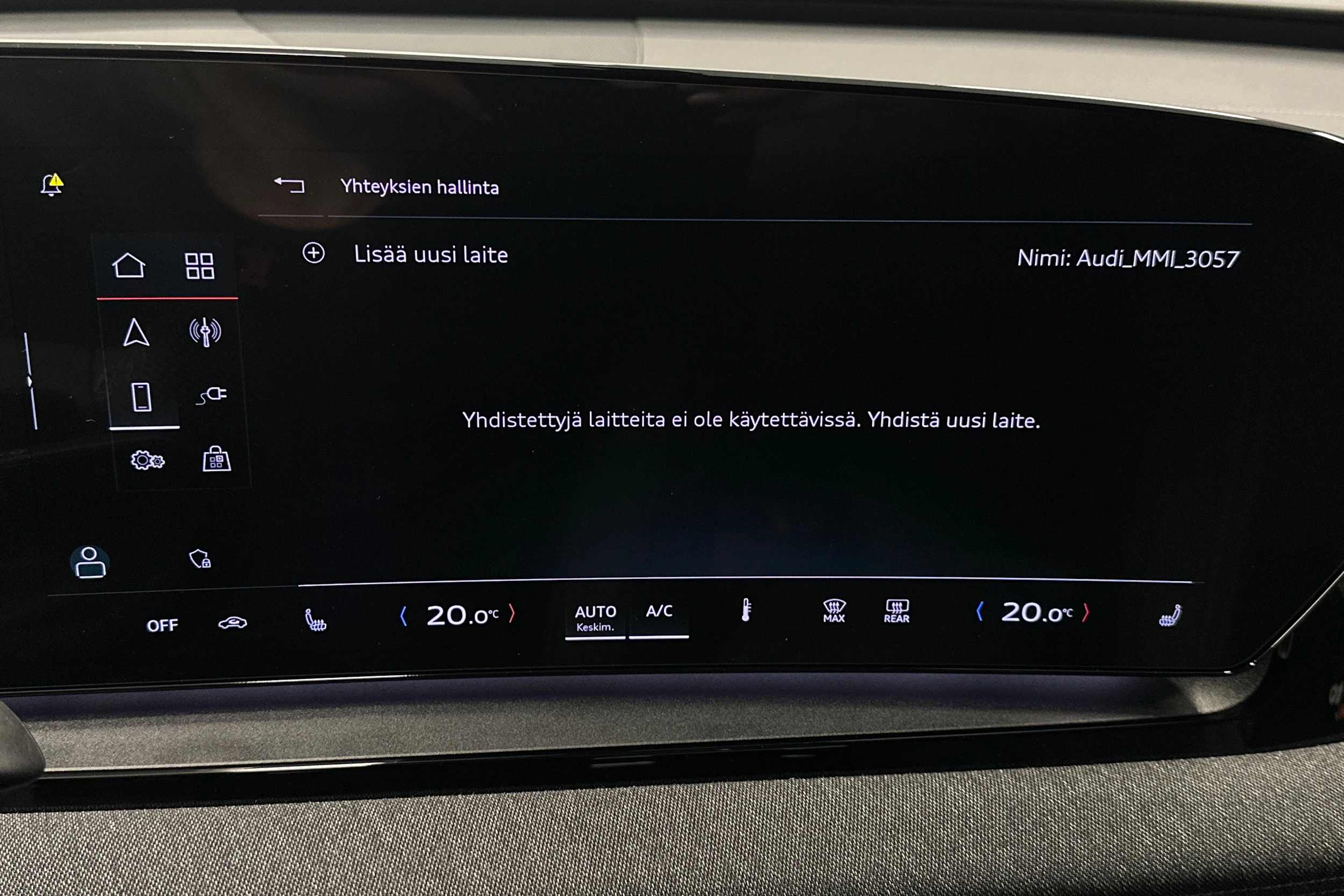 musta Audi Q6 e-tron 2025 kuva 21.