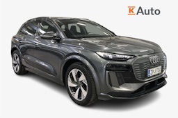met. harmaa Audi Q6 e-tron 2025 kuva 1.