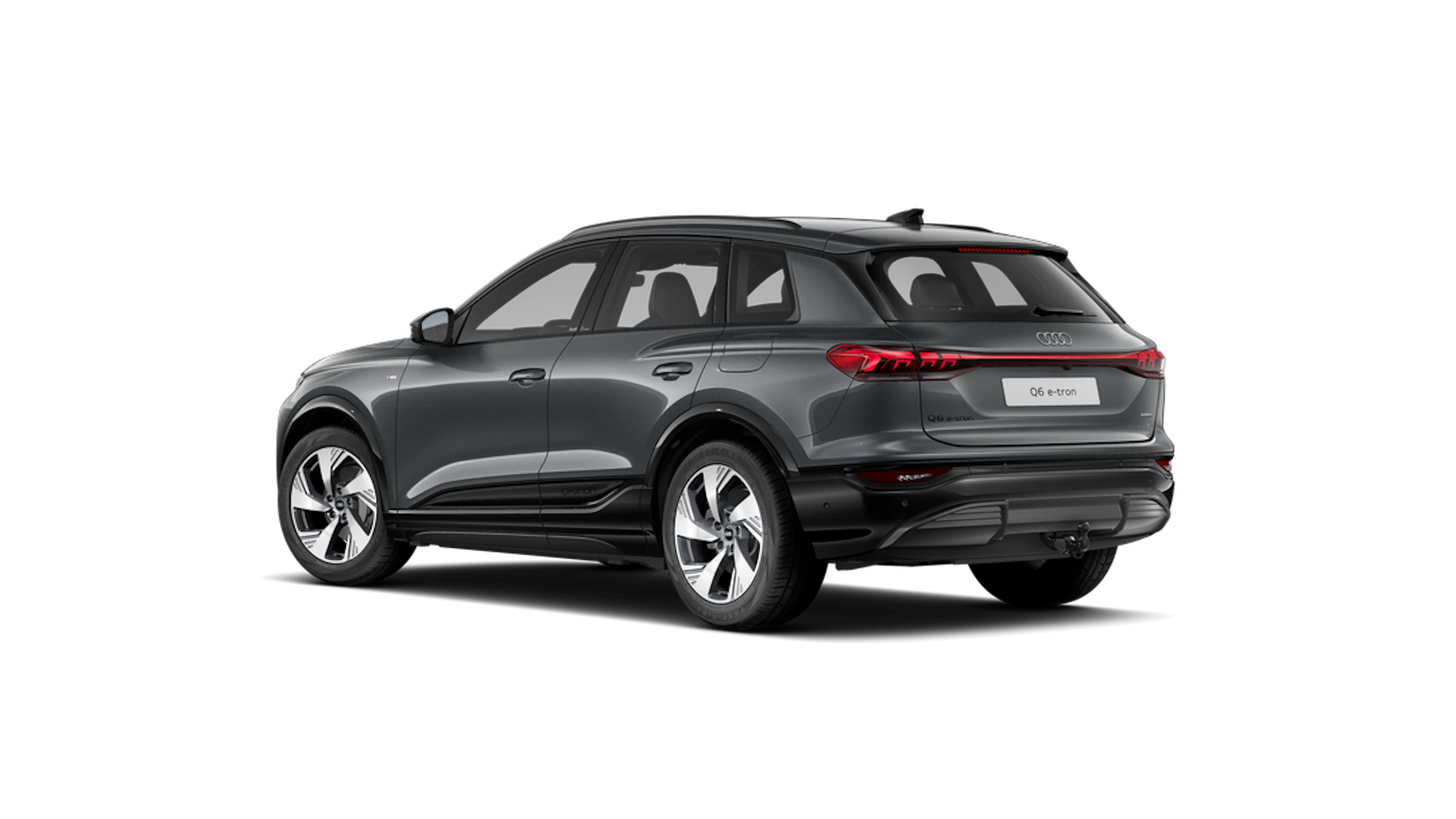 Daytona-harmaa, helmiäisväri Audi Q6 e-tron 2026 kuva 4.