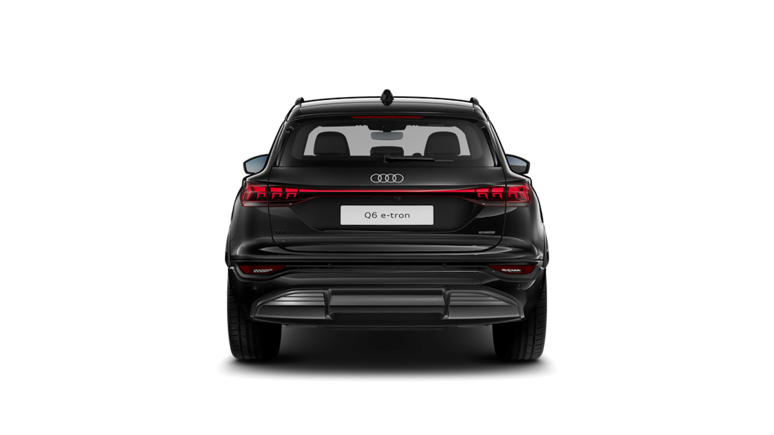 Mythos-musta, metalliväri Audi Q6 e-tron 2026 kuva 5.