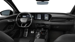 Mythos-musta, metalliväri Audi Q6 e-tron 2026 kuva 7.