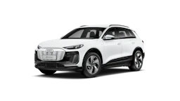 Jäätikönvalkoinen, metalliväri Audi Q6 e-tron 2026 kuva 1.