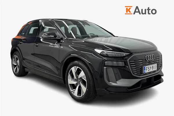 Audi Q6 e-tron quattro S line | Vetokoukku | S line ulko- ja sisäpaketit | Matrix LED | Ilmajousitus