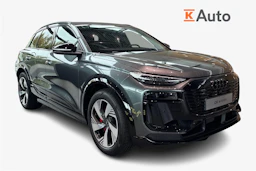 harmaa Audi Q6 e-tron 2026 kuva 1.