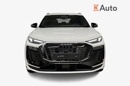 valkoinen Audi Q6 e-tron 2026 kuva 4.