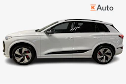 valkoinen Audi Q6 e-tron 2026 kuva 5.