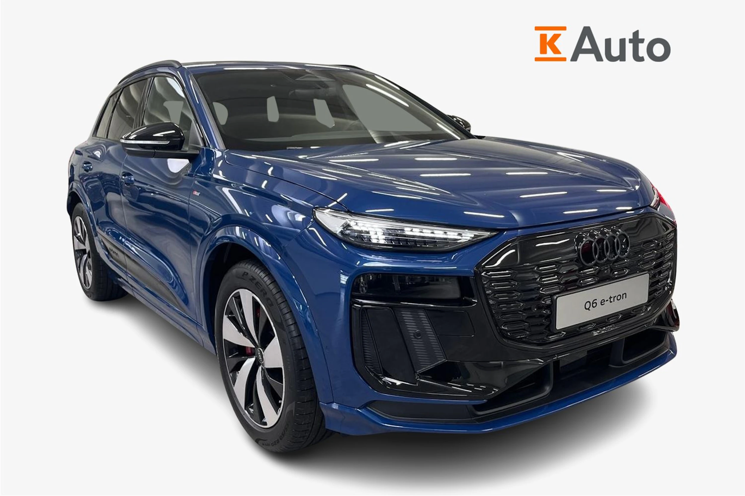 met. sininen Audi Q6 e-tron 2026 kuva 1.