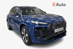 met. sininen Audi Q6 e-tron 2026 kuva 1.