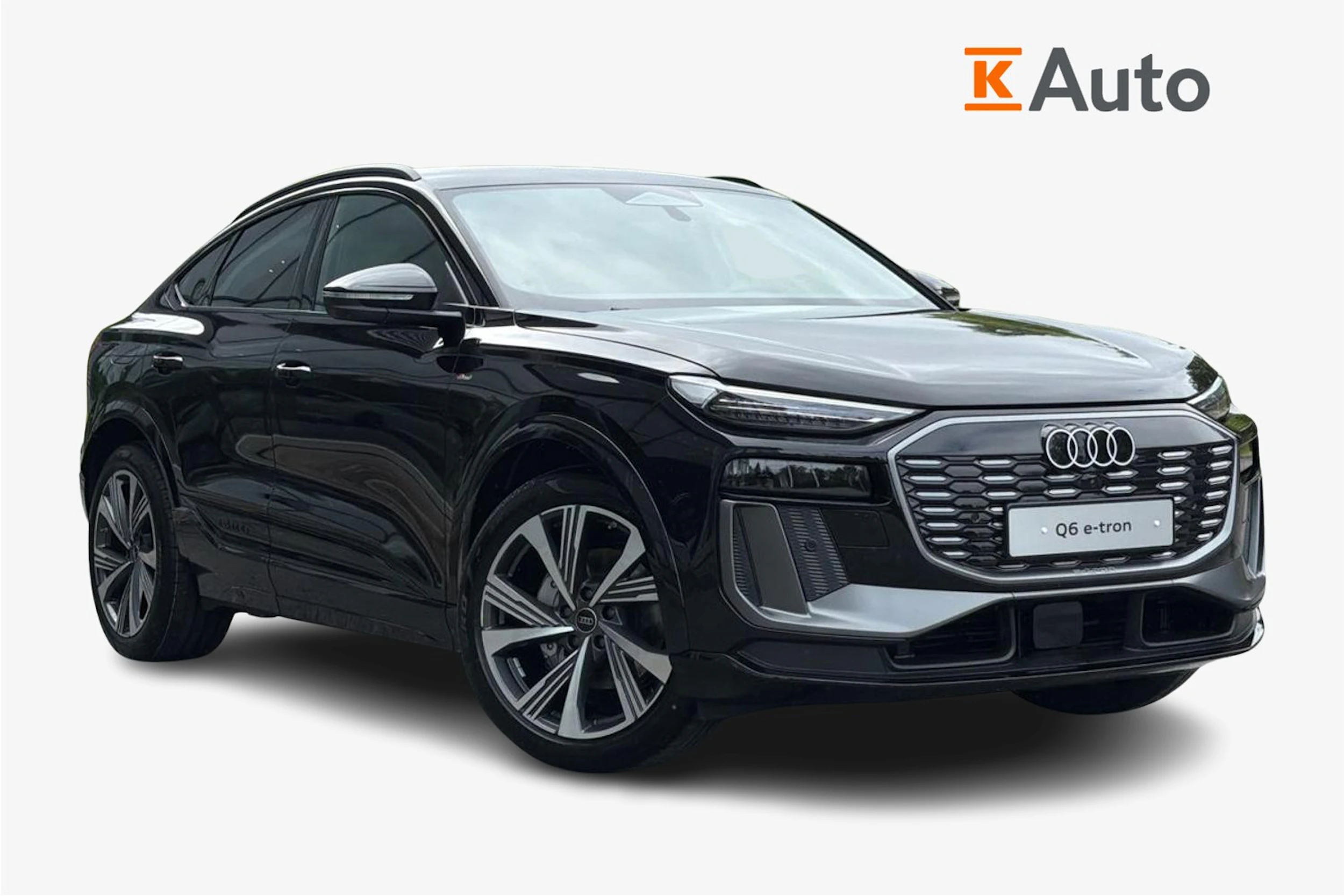 musta Audi Q6 e-tron 2026 kuva 1.