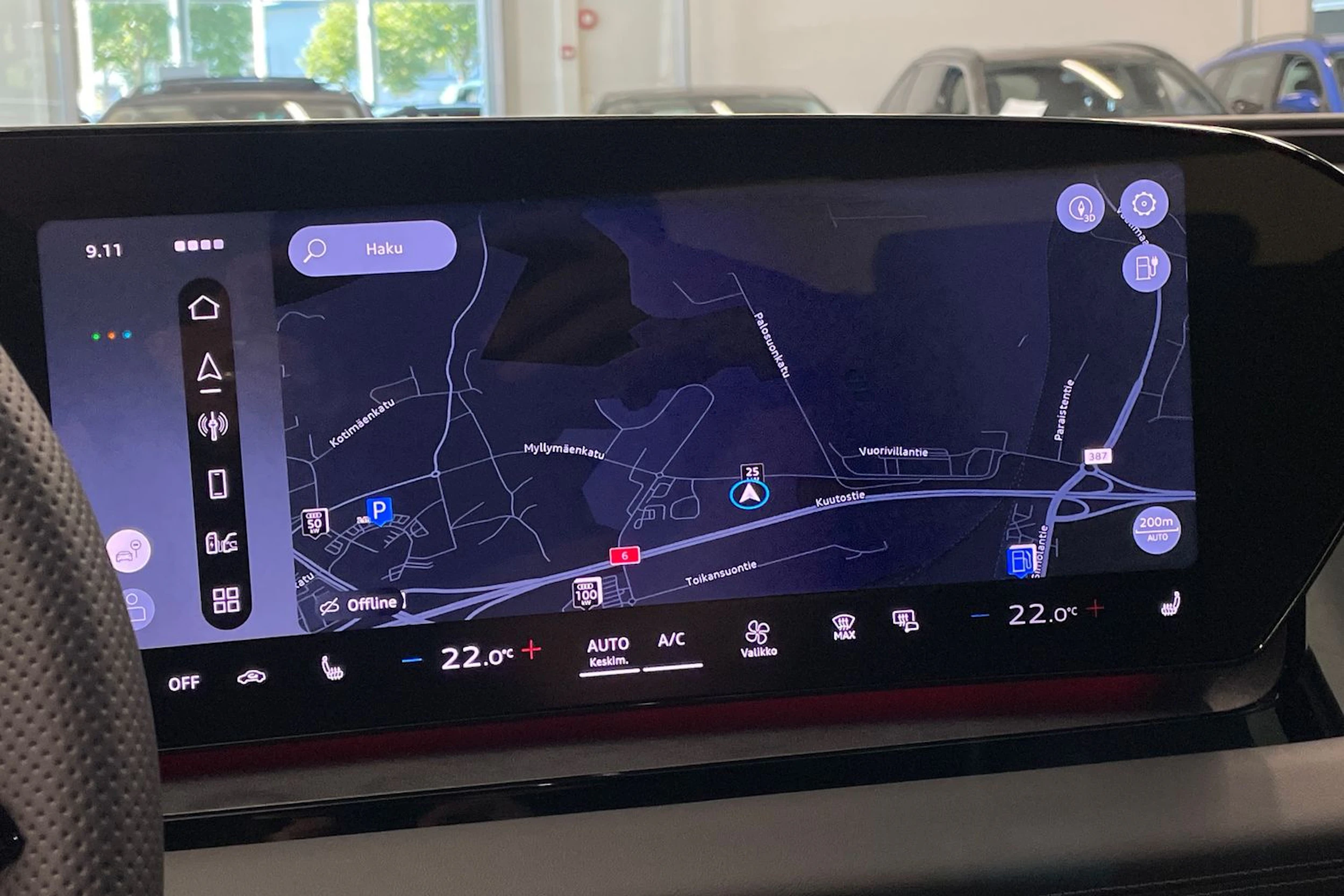 met. musta Audi Q6 e-tron 2026 kuva 20.