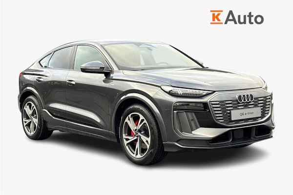 Audi Q6 e-tron Sportback quattro Vorsprung Edition I S line sisä- ja ulkopaketit | Ilmajousitus | Vetokoukku |