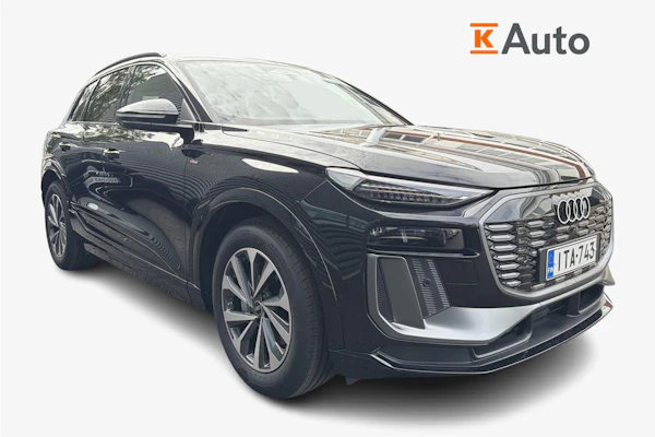 Audi Q6 e-tron e-tron quattro S line Plus I Metalliväri I Vetokoukku I