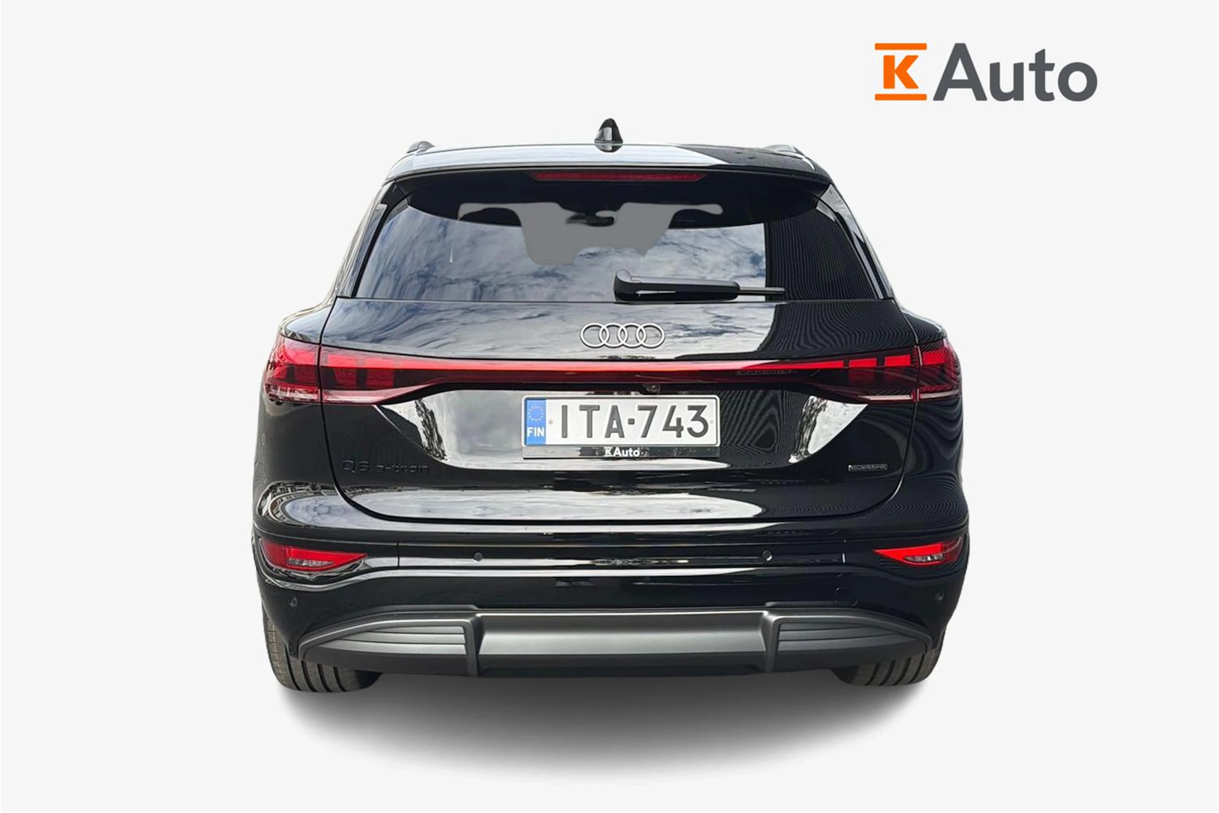 musta Audi Q6 e-tron 2026 kuva 3.