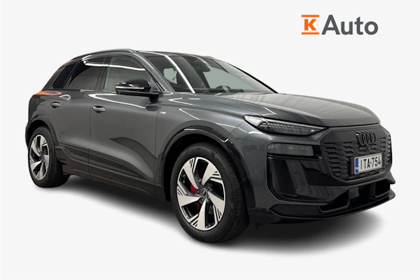 Audi Q6 e-tron e-tron quattro S line | Panoraamakatto | Vetokoukku | Kojelautakamera | Matrix LED | Ilmajousitus