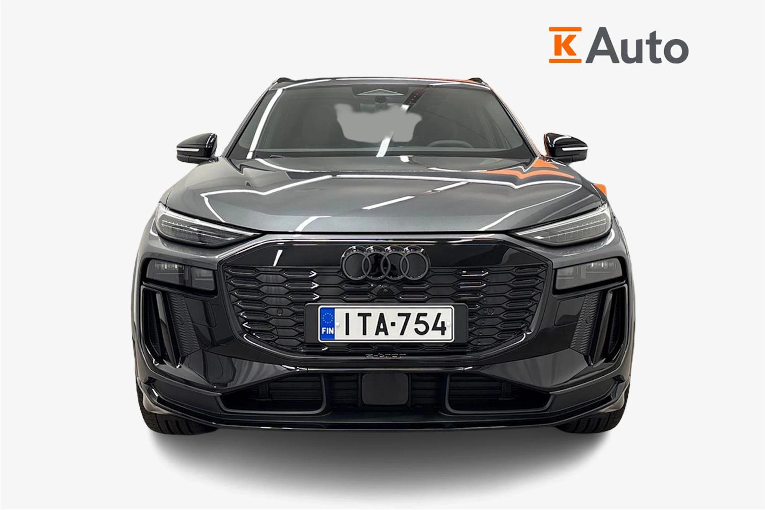 met. harmaa Audi Q6 e-tron 2026 kuva 4.