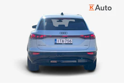valkoinen Audi Q6 e-tron 2026 kuva 3.