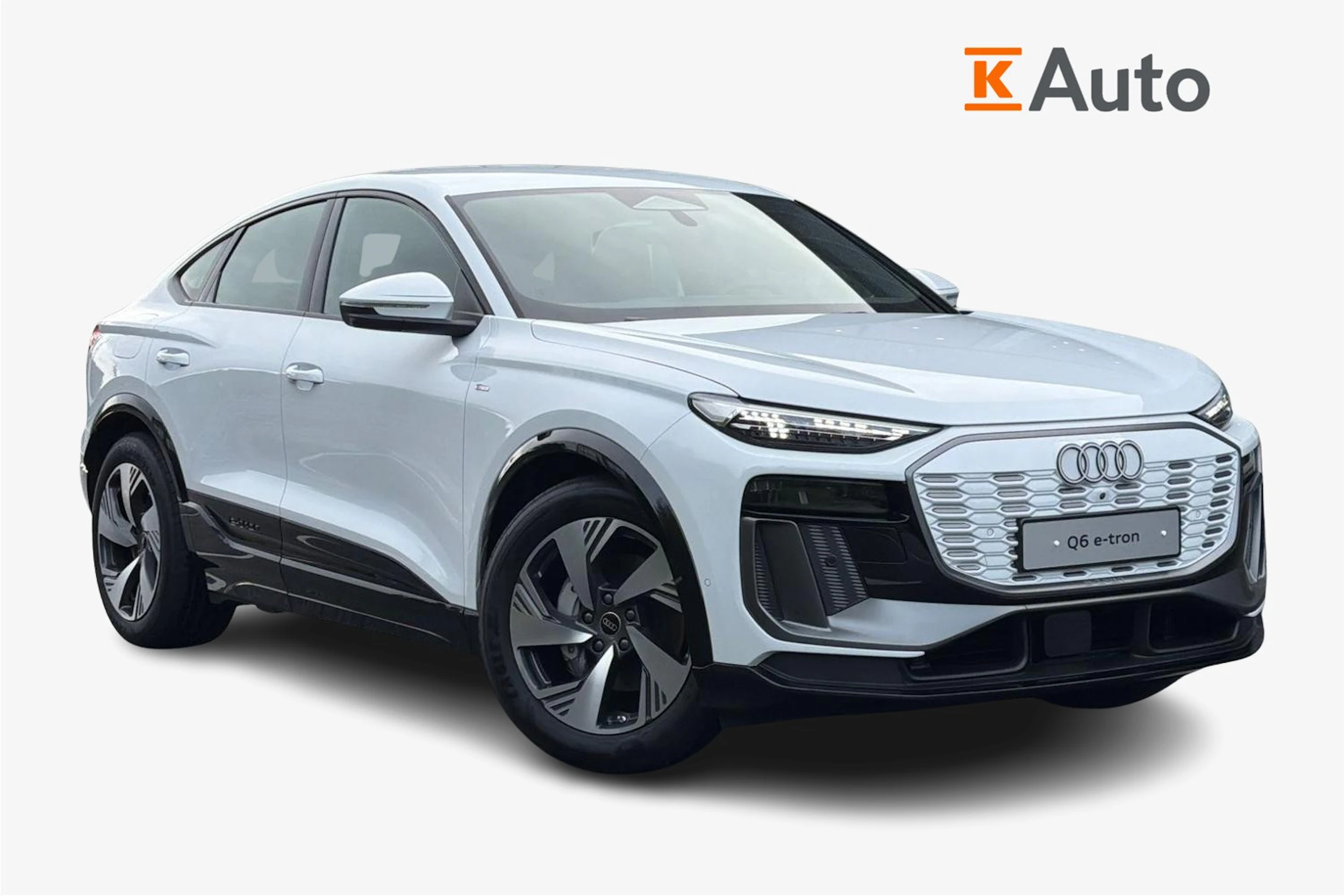 met. valkoinen Audi Q6 e-tron 2026 kuva 1.