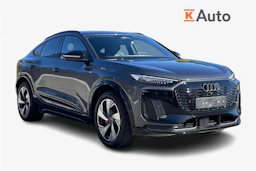 harmaa Audi Q6 e-tron 2026 kuva 1.