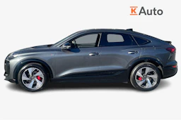 harmaa Audi Q6 e-tron 2026 kuva 5.