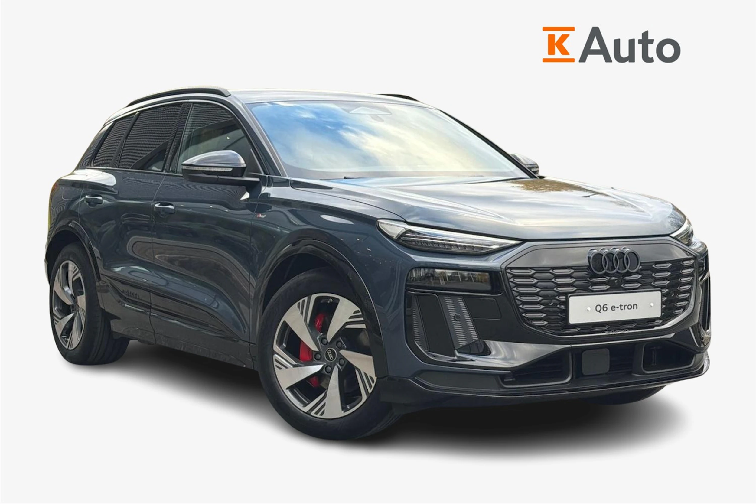 met. sininen Audi Q6 e-tron 2026 kuva 1.