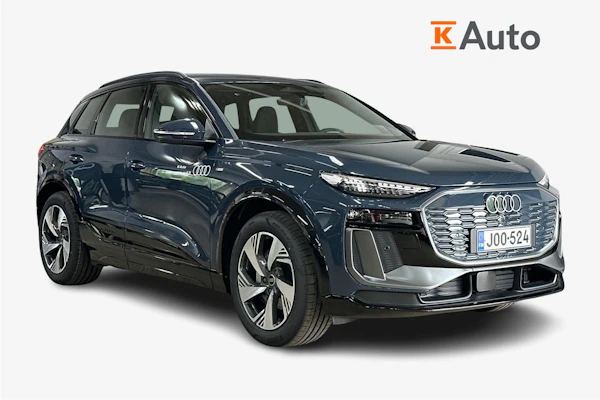 Audi Q6 e-tron quattro S line Plus Panoraamakatto I B&O I HUD I Ilmajousitus I Vetomassa jarruin 2400kg