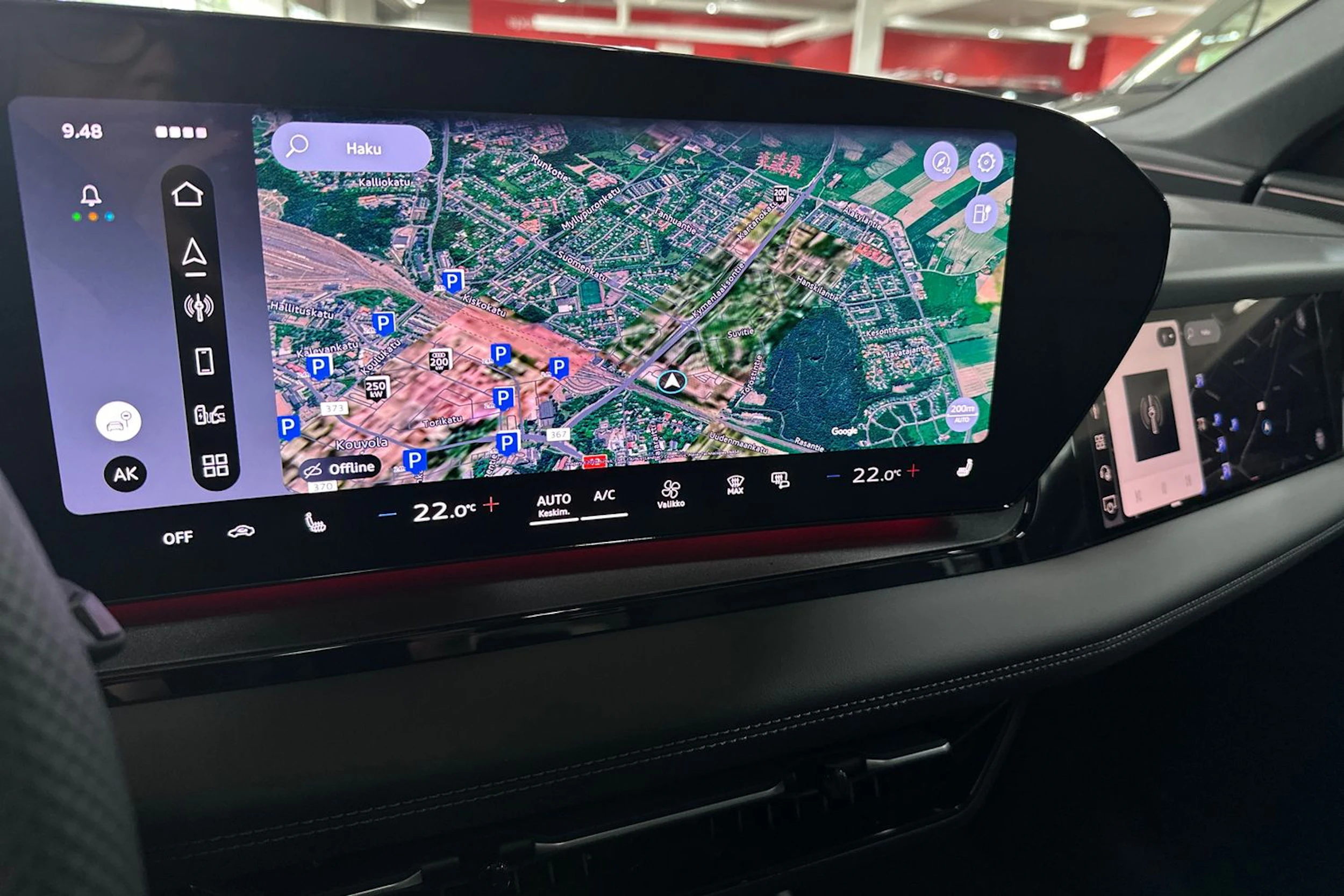 plasma sininen Audi Q6 e-tron 2026 kuva 24.