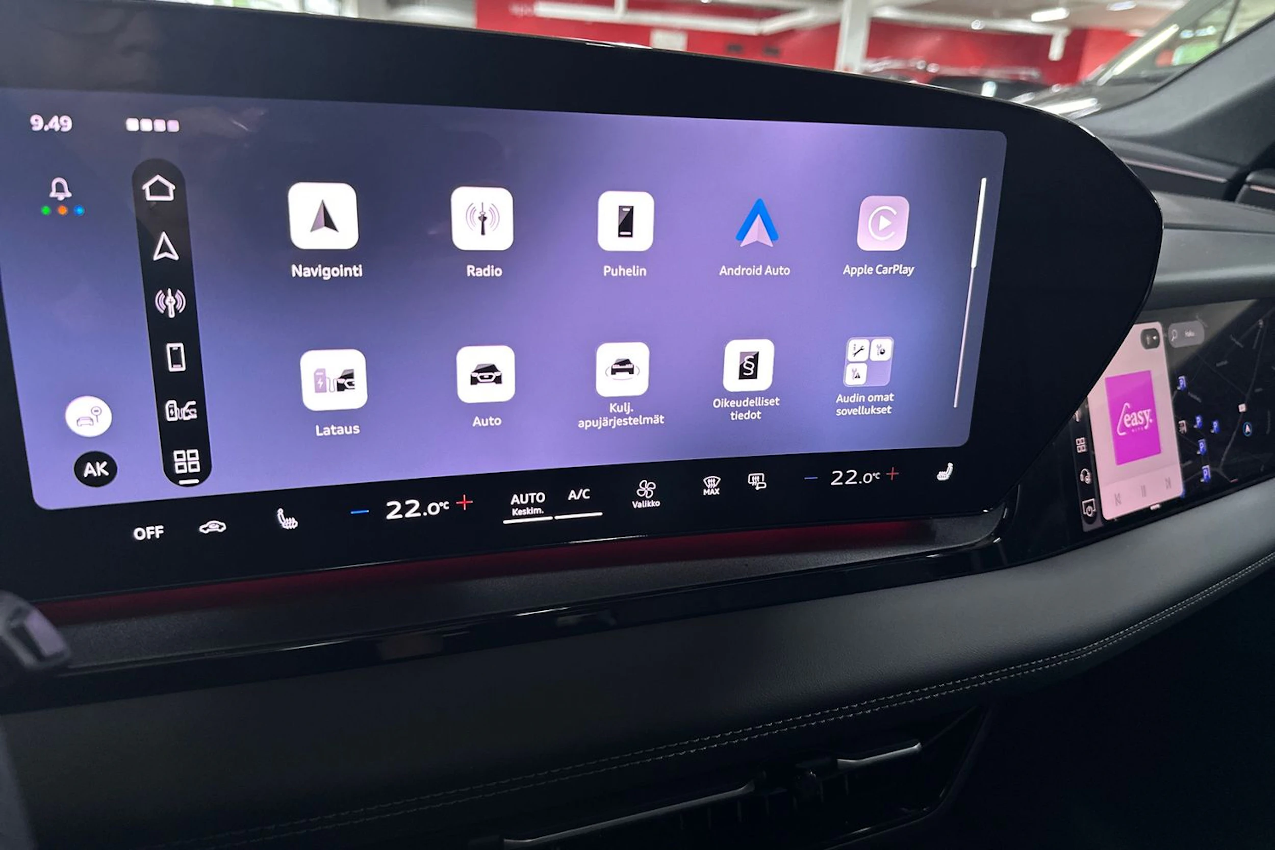 plasma sininen Audi Q6 e-tron 2026 kuva 27.