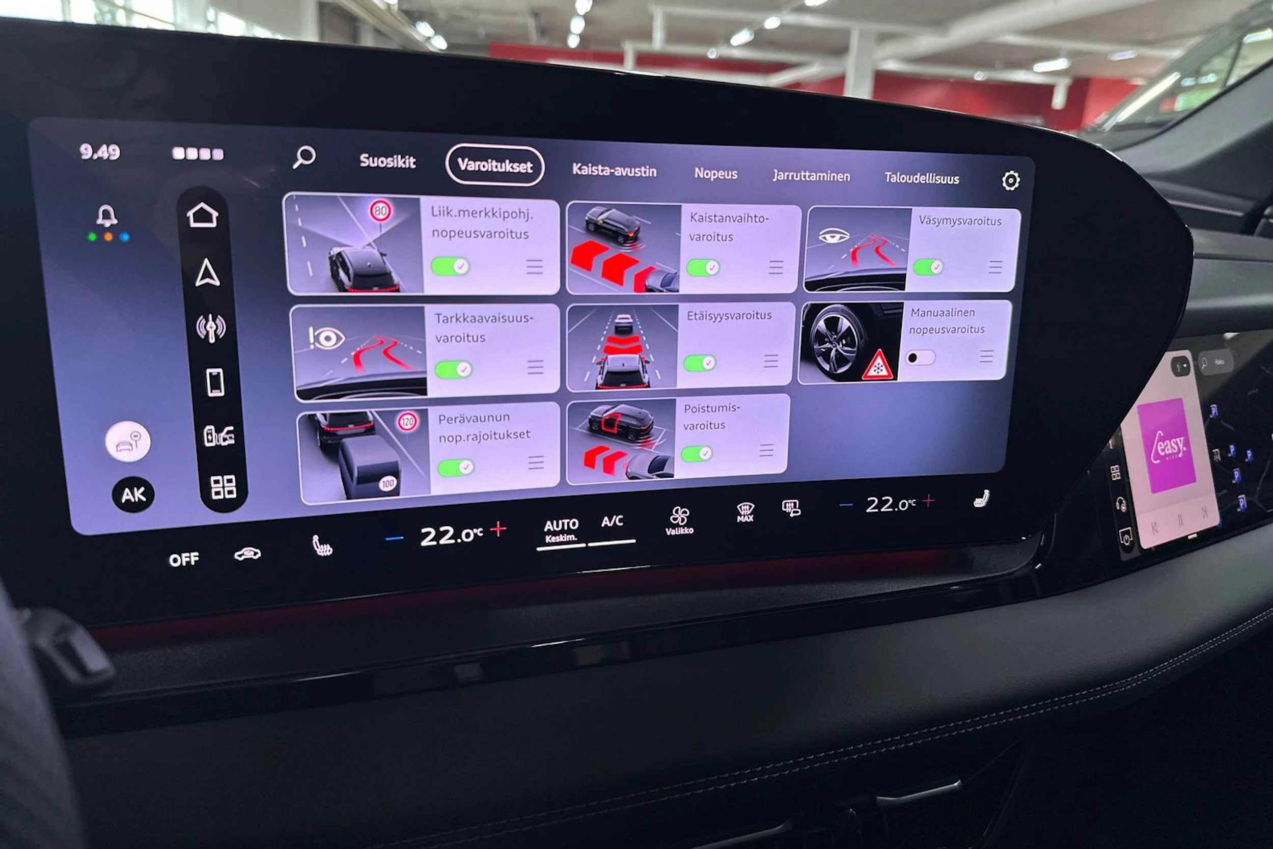 plasma sininen Audi Q6 e-tron 2026 kuva 28.