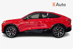 met. punainen Audi Q6 e-tron 2026 kuva 5.