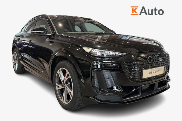 Audi Q6 e-tron Sportback quattro S line | Vetokoukku | Ilmajousitus | Matrix LED | Musta Optiikka Pro