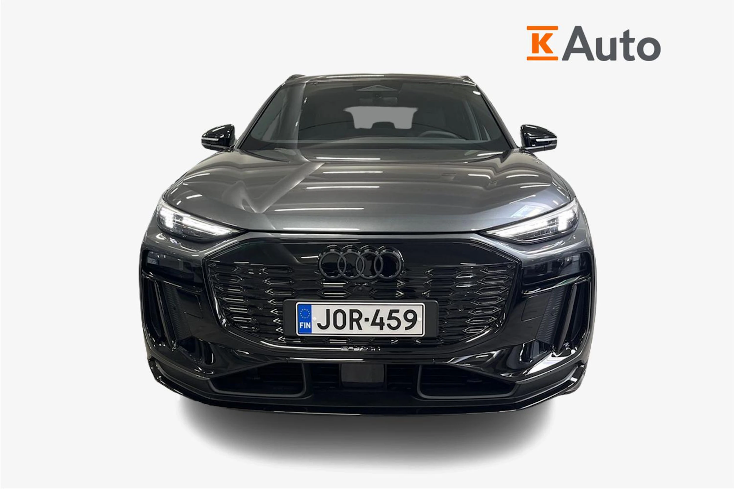 met. harmaa Audi Q6 e-tron 2026 kuva 4.