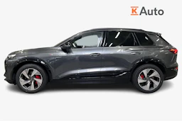 met. harmaa Audi Q6 e-tron 2026 kuva 5.