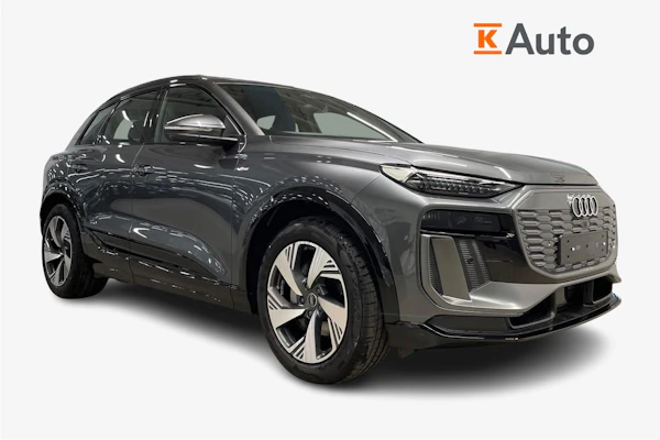 Audi Q6 e-tron quattro S line | Vetokoukku | Ilmajousitus | Matrix LED | Sähköpenkit muistilla | Surround View