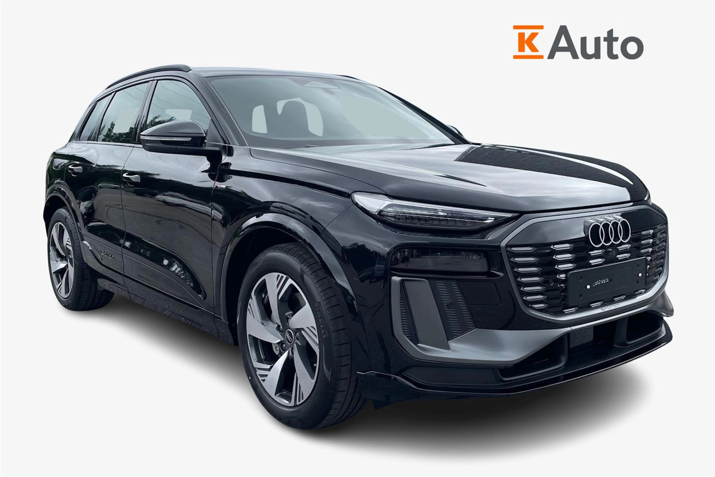 musta Audi Q6 e-tron 2026 kuva 1.