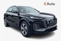 musta Audi Q6 e-tron 2026 kuva 1.