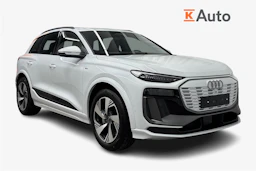 met. valkoinen Audi Q6 e-tron 2026 kuva 1.