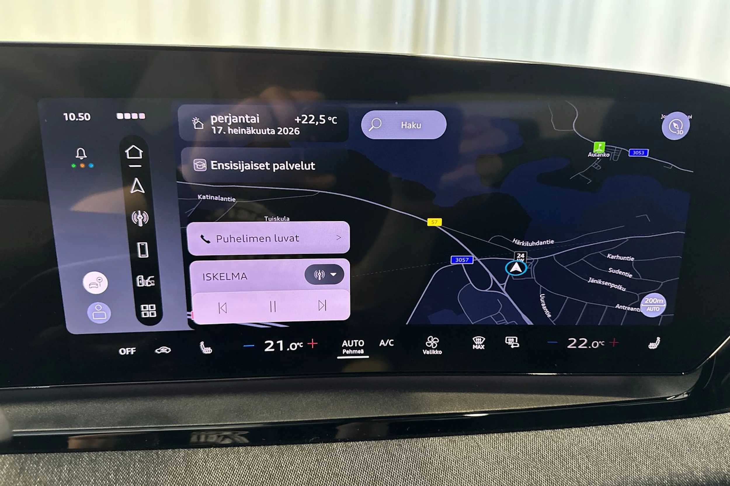 mythos musta Audi Q6 e-tron 2026 kuva 23.
