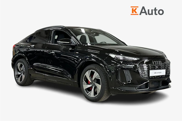 Audi Q6 e-tron Sportback quattro S line | Vetokoukku | Ilmajousitus | Matrix LED | Musta Optiikka Pro