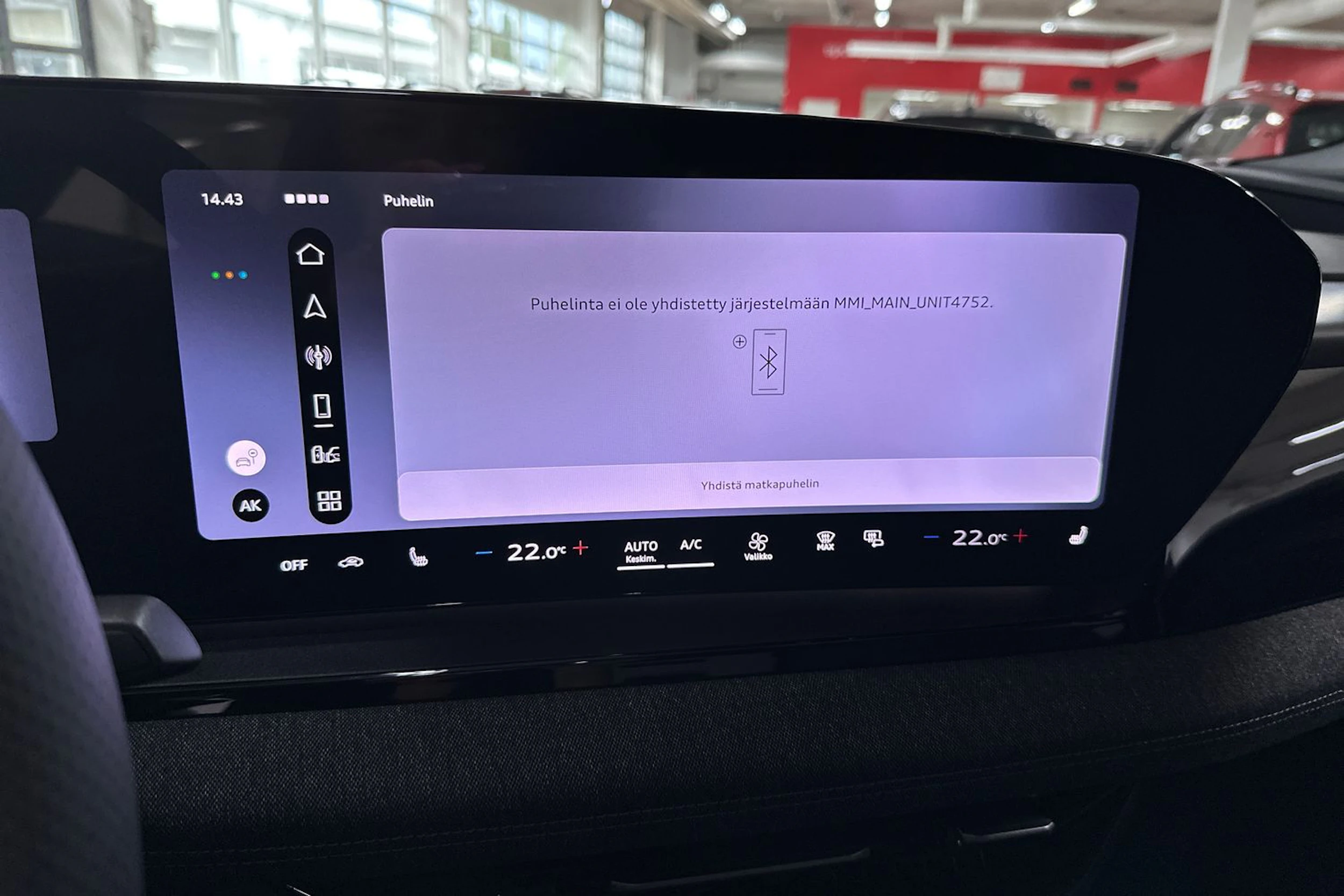 met. musta Audi Q6 e-tron 2026 kuva 24.