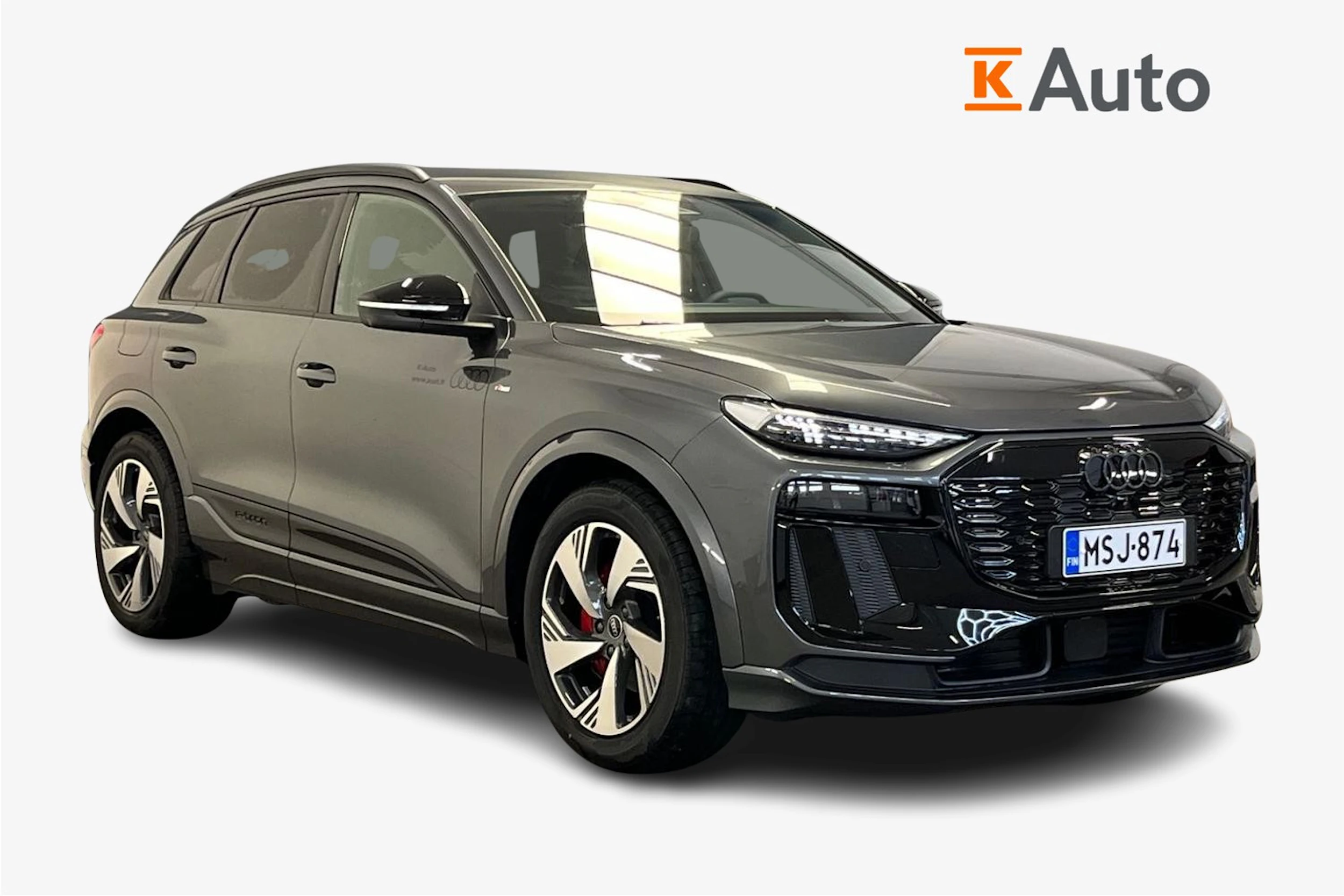 daytona harmaa Audi Q6 e-tron 2026 kuva 1.